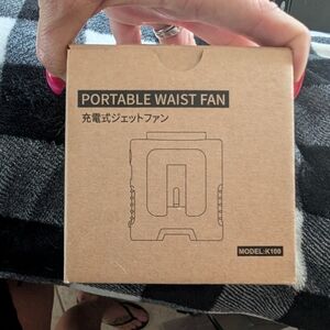 Portable Waist Fan - Brown